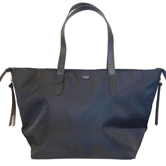 Botkier Black New York Bond Tote Weekender Nylon Bag - Picture 1 of 12